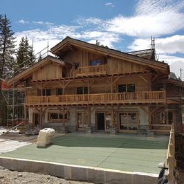 Projexion 3 SA - Couverture toit chalet de montagne